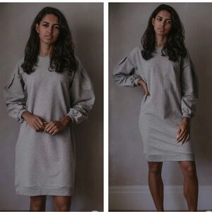 The Simple Folk Organic Italian cotton Oversized sweater dress